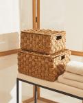 Плетеная корзина Zara Home, светло-коричневый - фото 6