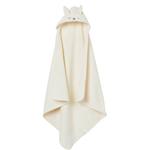 Банное полотенце H&M Home With Hood Rabbit, белый - фото 2