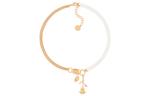 DIOR Колье для женщин White/Gold - фото