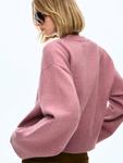 Свитер Bershka, Dusky pink - фото 4
