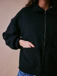 Куртка Full Zip Borg Cape Cove, Black - фото 2