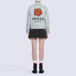 KENZO Женская джинсовая куртка, цвет Blue - фото 4