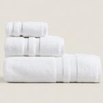 Полотенце Zara Home Extra Soft With Double Border, белый - фото