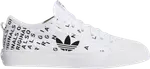 Кроссовки Adidas Wmns Nizza Trefoil 'Cloud White', черный - фото 2