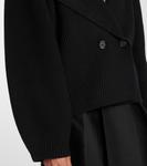 Кардиган из смесовой шерсти Toteme, черный - фото 5