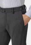 В эластичных брюках Boggi Milano, Dark Grey - фото 4
