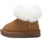 Детские зимние сапоги Kids EBMINI, хаки - фото 3