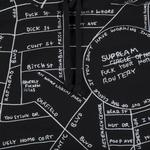 Толстовка Supreme Gonz Embroidered Map Hooded Sweatshirt 'Black', черный - фото 3