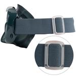 Маска для снорклинга из закаленного стекла для взрослых синяя SNK 520 Subea - фото 7