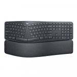 Клавиатура Logitech ERGO K860, беспроводная, английская раскладка, чёрный - фото