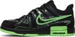 Кроссовки Nike Off-White x Air Rubber Dunk 'Green Strike', черный - фото 4