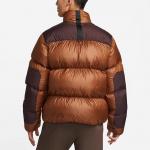 Мужской пуховик Nike, коричневый - фото 5
