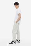 Брюки H&M Regular Fit, светло-серый - фото 5