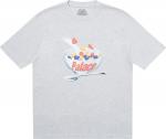 Футболка Palace Charms T-Shirt 'Grey Marl', серый - фото