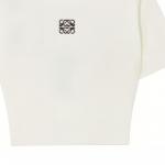 Футболка женская Loewe короткая, белый - фото 3