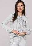 Джинсовая куртка Soccx, светло-серый - фото