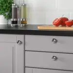 Ручка, хромированная, 27 мм, 2 шт. ENERYDA IKEA - фото 2