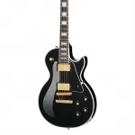 Gibson Les Paul Custom 70-х Ebony с футляром - фото