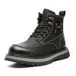 Take a break Мужские ботинки Martin черно-коричневые - фото 3