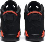 Кроссовки Air Jordan 6 Retro GS Infrared 2019, черный - фото 6