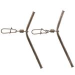 Трубка против запутывания Сталь SW STL SDR Gr. М серф рыбалка CAPERLAN - фото 4