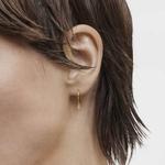 Серьги-кольца Tous Bold Bear Bear Charm, золото - фото 4