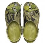 Сабо Crocs Classic x CLOT Unisex, зеленый - фото