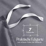 Комплект постельного белья Utopia Bedding, 3 предмета, 230х220/50x75 см, серый - фото 6