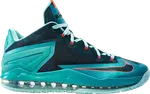 Кроссовки Nike Max LeBron 11 Low 'Turbo Green', зеленый - фото 2