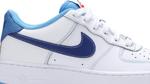 Кроссовки Nike Air Force 1 S50 GS 'White University Blue', белый - фото 3