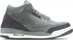 Кроссовки Air Jordan 3 Retro GS Anthracite, черный - фото