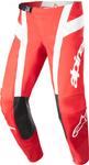 Штаны для мотокросса Alpinestars Techstar Arch, красный/белый - фото 2