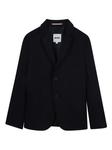 BOSS Kidswear однобортный блейзер, синий - фото