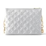 Сумка Louis Vuitton Coussin PM, серебристый - фото 3