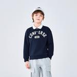 Детские поло Converse, серый - фото 3