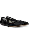 Балетки Mary Jane с бантом Tory Burch, черный - фото 4