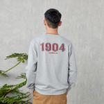 Свитшот унисекс серый CAT - фото 5