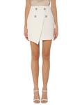 Юбка миди Balmain, айвори - фото 2