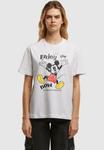Футболка Merchcode MICKEY MOUSE ENJOY THE NOW TEE, White - фото
