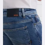 Джинсы узкого кроя Delaware BC-LC Boss, синий - фото 3