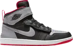 Кроссовки Air Jordan 1 High FlyEase 'Black Cement', черный - фото