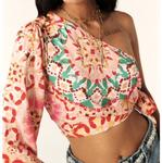 Топ Люсии в розовом цвете ba&sh - фото 2