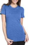 Футболка Next Level Women's 1x1 Tri Blend - фото