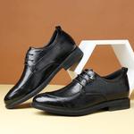 Мужские черные классические туфли QIAONAI - фото 5