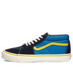 Кроссовки og sk8-mid lx 'mediterranean blue' Vans, черный - фото