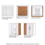 Picnic Time Miami Dolphins Peninsula Разделочная доска и поднос для сервировки - фото 3