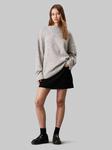 Свитер CALVIN KLEIN JEANS Loose fit, серый - фото 2