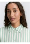 Блуза TOM TAILOR Button-down blouse, Faded Green Off White Stripe/Light Green - фото 4