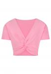 Топ Tanzmuster BALLETT TOP MADITA KURZARM, Rosa/Light Pink - фото