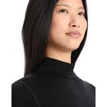 Базовый слой Icebreaker 260 Tech Turtleneck, черный - фото 4